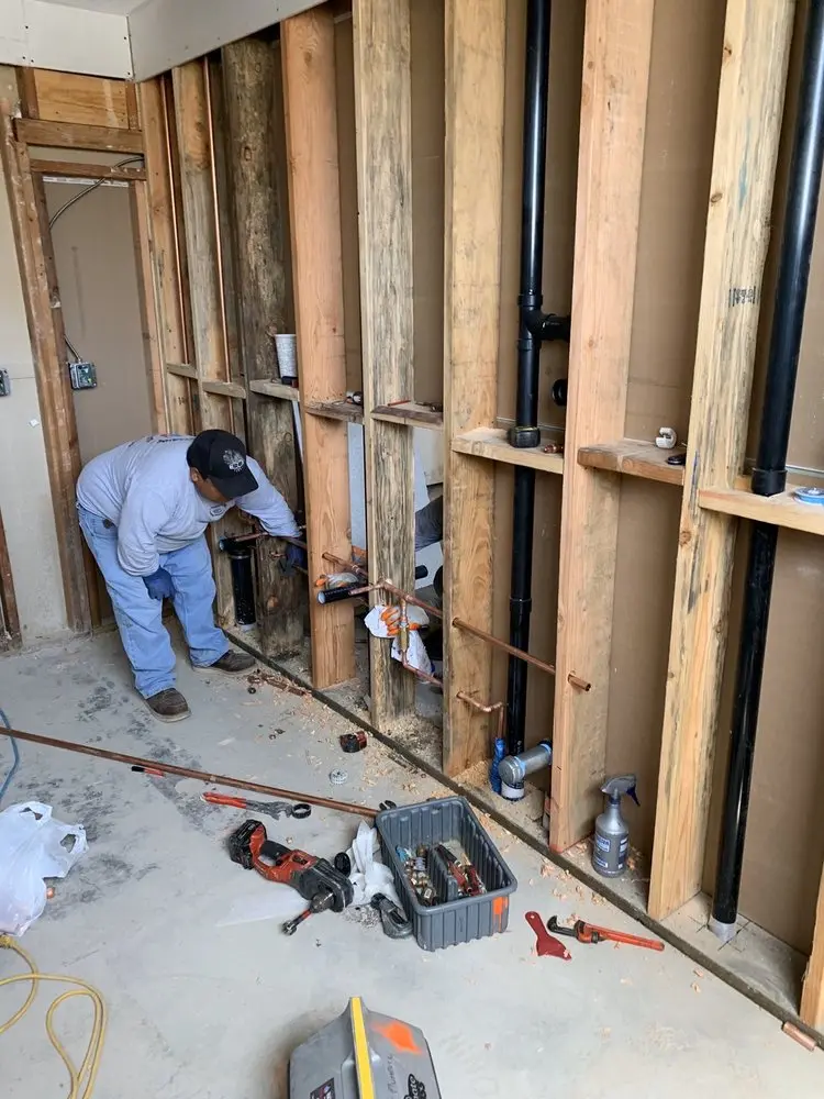 Commercial rough-in plumbing for Gas Line Repair in Bel-Aire Woods